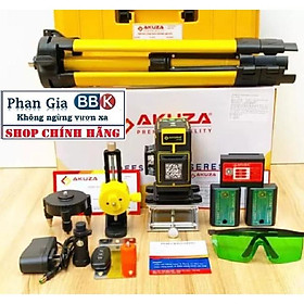 Mua  chính hãƞg  Máy Cân Bằng Laze Xanh 12 Tia Siêu Sáng AKUZA - Máy cân mực chính hãƞg  Bảo Hành 1 Năm