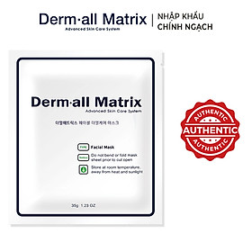 Mặt nạ thạch collagen dưỡng căng da Dermall Matrix 35g