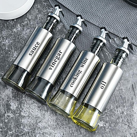 Mua ComBo 4 Chai Đựng Dầu Ăn - Nước Mắm - Dấm với đầu vòi đặc biệt chống rót tràn