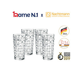 Bộ 4 ly pha lê cao Nachtmann Bossa Nova - Hàng chính hãng Đức