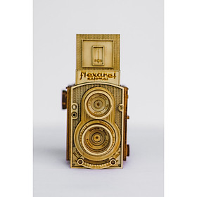 Mô Hình Máy Ảnh Gỗ FLEXARET VII Tỉ Lẽ 1:1 - The WOODEN Model Design
