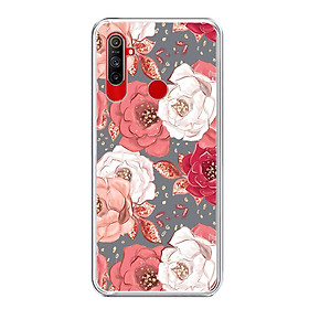 Ốp Lưng Dẻo Cho Điện Thoại Realme C3 - 01286 0331 ROSE04 - Hàng Chính Hãng
