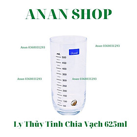 Hình ảnh Ly thuỷ tinh chia mã vạch 625ml