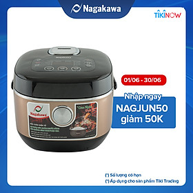 Nồi Cơm Điện Tử Nagakawa NAG0123 (1.5 Lít) - Hàng Chính Hãng