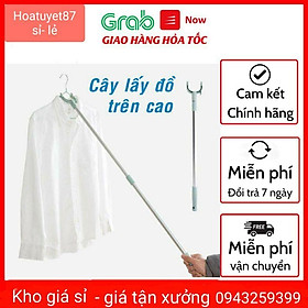 Gậy, cây lấy đồ, phơi móc treo quần áo làm bằng inox