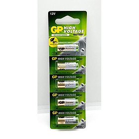 Hình ảnh Vỉ 5 Viên pin A23 Hiệu điện thế 12V dùng cho remote cửa cuốn , chuông cửa , remote ô tô ... Hàng chính hãng