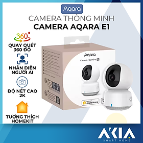 Mua Camera thông minh Aqara E1 Wifi 6 - Tương thích HomeKit  độ phân giải 2K  quay quét 360 - HÀNG CHÍNH HÃNG