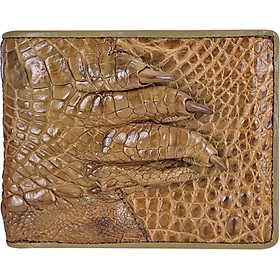Ví Nam Da Cá Sấu Gù Chân Huy Hoàng HT2261 (12.5 x 10 cm) - Rêu