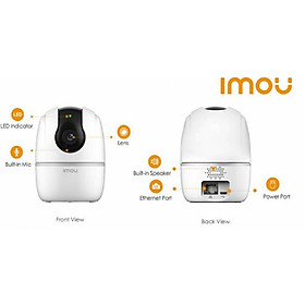 Camera IMOU wifi A22EP 1080P 2M xoay 360 độ đàm thoại 2 chiều - Hàng chính hãng