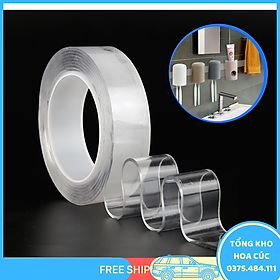 Mua Miếng Dán Đa Năng Nano 2 Mặt Trong Suốt Siêu Dính Có Thể Tái Sử Dụng - 5 Mét - Vận Chuyển Miễn Phí Toàn Quốc
