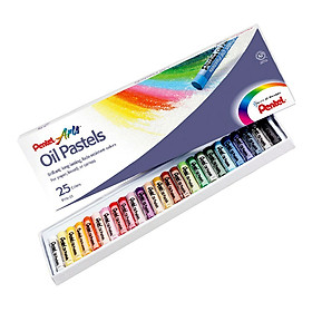 Sáp dầu Pentel 25 màu (PHN-25)