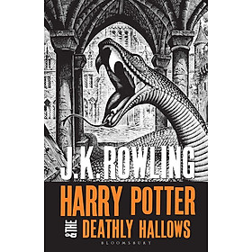 Hình ảnh Tiểu thuyết thiếu nhiên tiếng Anh: Harry Potter and the Deathly Hallows - Adult Paperback 