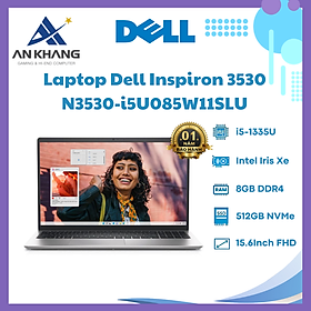 Mua Laptop Dell Inspiron 3530 N3530 - i5U085W11SLU (Intel Core i5-1335U | 8GB | 512GB | Intel UHD | 15.6 inch FHD | Win 11 | Office | Bạc) - Hàng Chính Hãng - Bảo Hành 12 Tháng