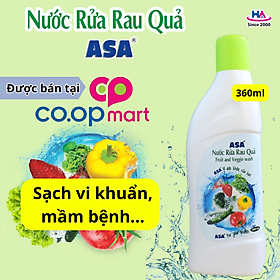 Nước rửa rau quả ASA 360ml