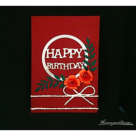 Thiệp "Happy Birthday" - 10x15cm
