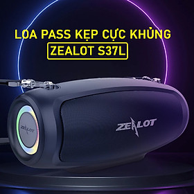 Mua Loa Bluetooth Pass kép cực khủng hỗ trợ USB  thẻ nhớ - thương hiệu Zealot S37L - Hàng chính hãng