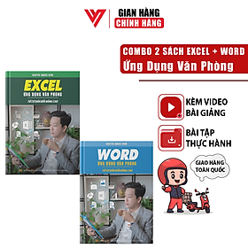 Ảnh bìa Combo 2 Sách Excel Và Word Ứng Dụng Văn Phòng Từ Cơ Bản Đến Nâng Cao