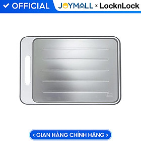 Mua Thớt rã đông LocknLock CSC411  Hàng chính hãng  mặt nhôm rã đông  mặt nhựa kháng khuẩn - JoyMall