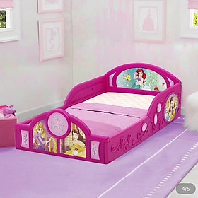 Giường ngủ cho trẻ em tặng kèm đệm cao su non đàn hồi cao cấp