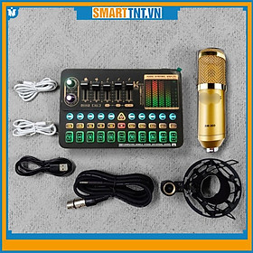 Mua Combo sound card K500 cùng micro thu âm BM900