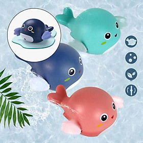Funny Toddler Bath Toys Toy Water Game Wind Up Whale Floating Toys Party Favors