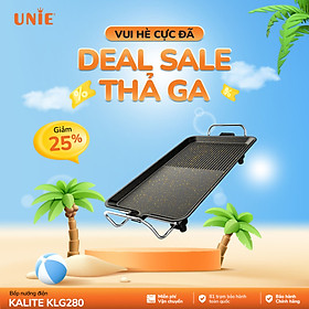 Mua Bếp Nướng Điện KALITE KLG280  Nướng Không Sinh Khói  công nghệ Tự Ngắt Khi Quá Tải Điện  công suất 1500w - HÀNG CHÍNH HÃNG