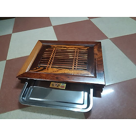 Mua Khay trà phẳng kiểu nhật gỗ cẩm lai kích thước 36 x 46 cm