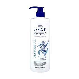 Sữa Tắm Trắng Da Hatomugi Moisturizing Washing Nhật Bản