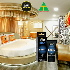Gel dưỡng Pjur Man Steel 50ml tăng cường sinh lực cho nam giới với ớt paprika và tinh dầu bạc hà giúp tái tạo trẻ hóa làn da - Hàng chính hãng - Made in Germany