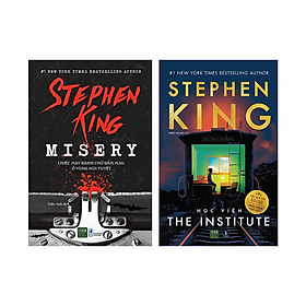 Hình ảnh Sách - Combo 2 Cuốn Của Tác Giả Stephen King: Misery + Học Viện