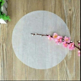 Mua Giấy nến cắt sẵn hình tròn loại 11cm  14  18cm  20cm và 25cm (50 tờ)(hàng dày chống dính tốt kèm ảnh thật
