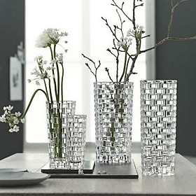 Mua Lọ hoa thủy tinh 30cm dáng trụ vuông