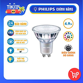 Bóng đèn rọi Master LED PHILIPS 4.9W GU10