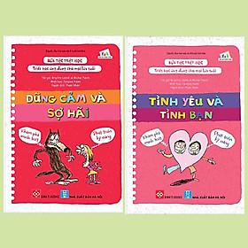 [Download Sách] Combo 2 cuốn Bữa Tiệc Triết Học - Triết Học Ứng Dụng Cho Mọi Lứa Tuổi: Tình Yêu Và Tình Bạn + Dũng Cảm Và Sợ Hãi