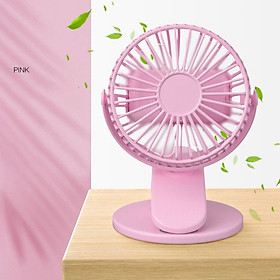 Mua Quạt tích điện mini  quạt usb để bàn dung lượng pin 2000 mha sử dụng liên tục từ 4 đến 6 tiếng  xoay 360 độ có chân đế kẹp