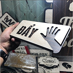 Mua Bảng kéo đẩy bằng gỗ trang trí hướng dẫn cách mở cửa