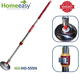 Mua Cây lau nhà 360 độ Homeeasy Inox 25mm - mâm inox HO-555 - Màu ngẫu nhiên