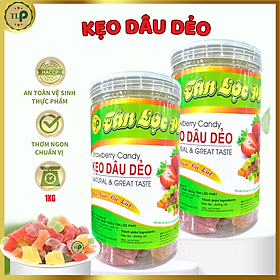 KẸO DÂU DẺO TÂN LỘC PHÁT COMBO 1KG - MỖI HŨ 500G