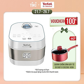 Nồi cơm điện tử cao tần Tefal 1.5L RK762168- Hàng chính hãng