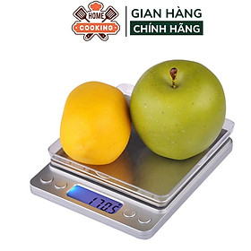 Mua Cân tiểu ly thực phẩm nhà bếp i2000  độ chính xác cao định lượng 0.01g đến 5000g  làm bánh  tặng kèm 2 pin AA