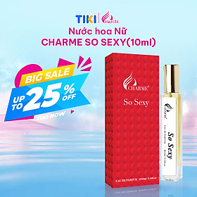 Hình ảnh Nước Hoa Nữ CHARME SO SEXY 10ml Lưu Hương Lâu Phong Cách Quyến Rũ, Nổi Bật_Nước Hoa Chính Hãng