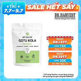 Bột Rau Má Sấy Lạnh DK Harvest - Siêu mịn như Matcha (10-20 micron)