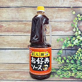 Sốt Bánh Xèo Nhật Okonomiyaki Nhật 2.1KG | Hàng chuẩn Nhật, chai lớn tiết kiệm