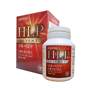 Thực Phẩm bảo vệ sức khỏe: viên HLP Solvent