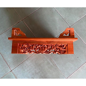Mua Bàn thờ treo tường hoa sen ngang 40cm