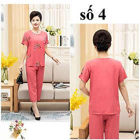 Bộ đồ mặc nhà trung niên cho mẹ_hàng sẵn