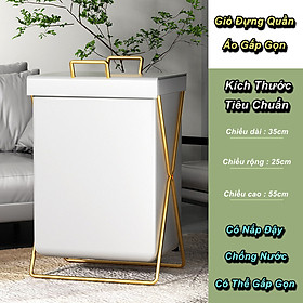 Giỏ Đựng Quần Áo Honey X Design Gấp Gọn Tiết Kiệm Không Gian Phòng Tắm - Home Decor Furniture