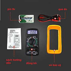 Đồng hồ vạn năng điện tử XL830L tặng kèm pin