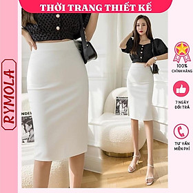 V028 Váy nữ cổ nơ dáng dài qua gối trắng đen tay bèo Đầm dài tay 2 tâng  dáng xòe bánh bèo tiểu thư công chúa  Lazadavn