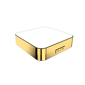 LED Lighted Travel Illuminated Folding Mirror Double Side Makeup 1x/10x Magnification Daylight LED Compact Portable